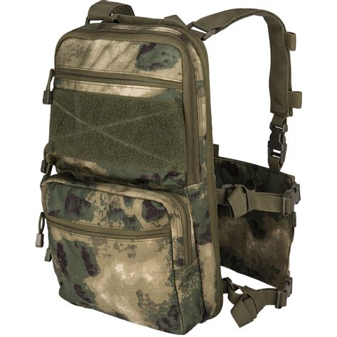 airsoft chest rig with backpack.